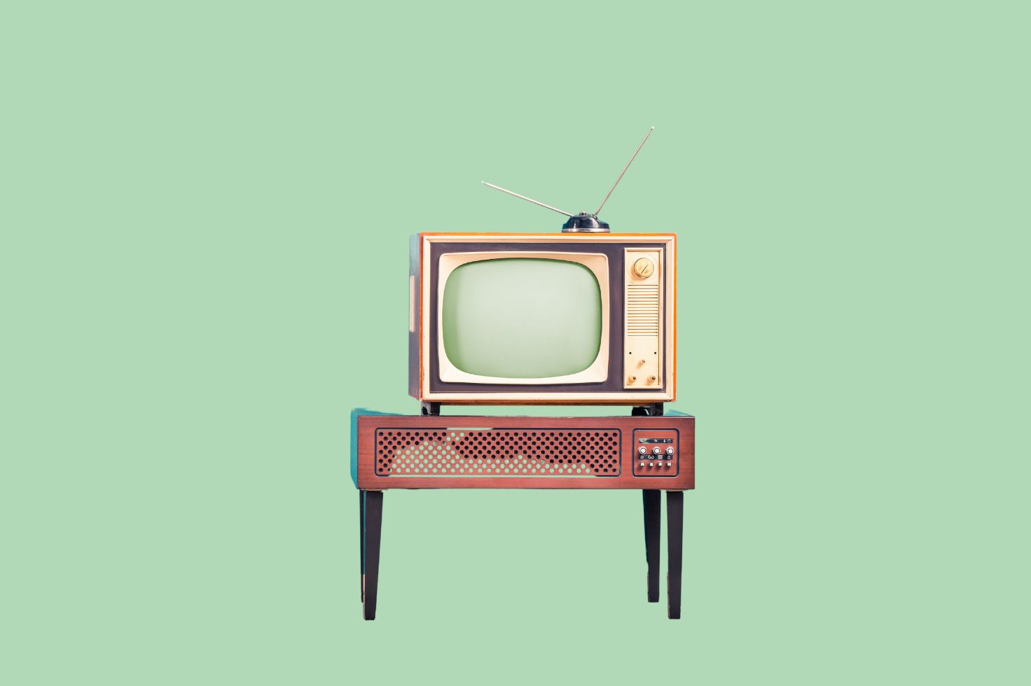 streaming - old TV set